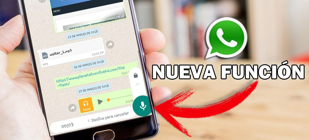 WhatsApp: función para enviar De - Rosero