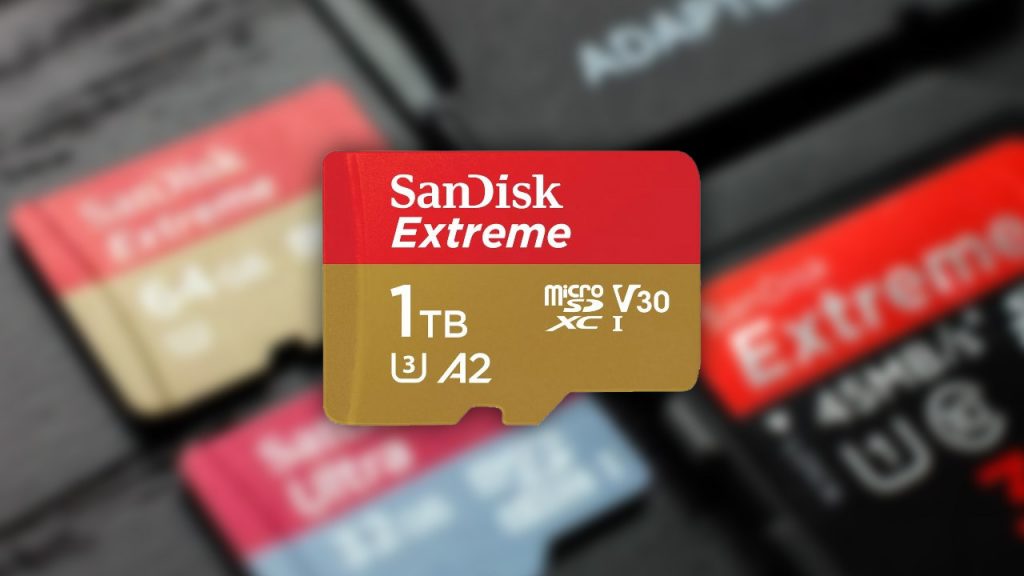 Disponible a la venta la primera Tarjeta microSD de 1TB de SanDisk